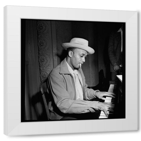Herman Chittison-1946 White Modern Wood Framed Art Print by Gottlieb, William