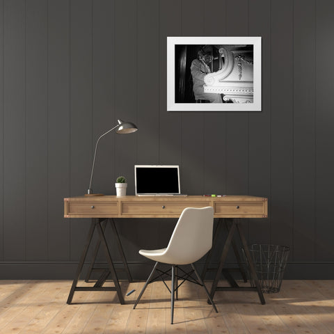 Erroll Garner-New York 1947 White Modern Wood Framed Art Print by Gottlieb, William