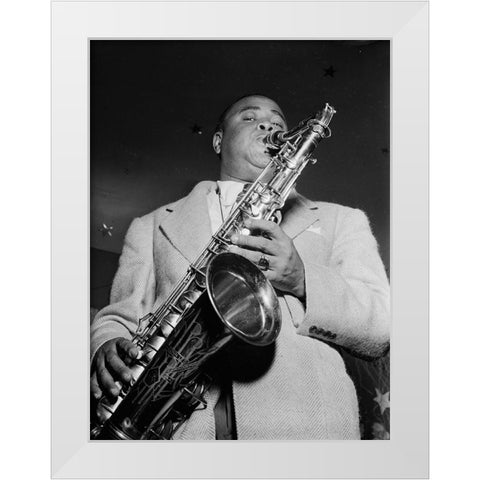 Gene Sedric-The Place-New York 1946 White Modern Wood Framed Art Print by Gottlieb, William
