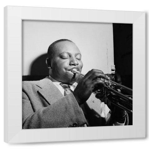 Cootie Williams-New York White Modern Wood Framed Art Print by Gottlieb, William