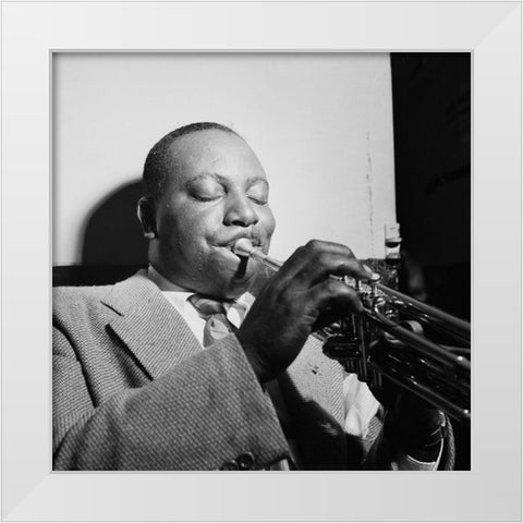 Cootie Williams-New York White Modern Wood Framed Art Print by Gottlieb, William