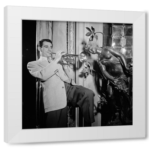 Ray Anthony-New York 1948 White Modern Wood Framed Art Print by Gottlieb, William