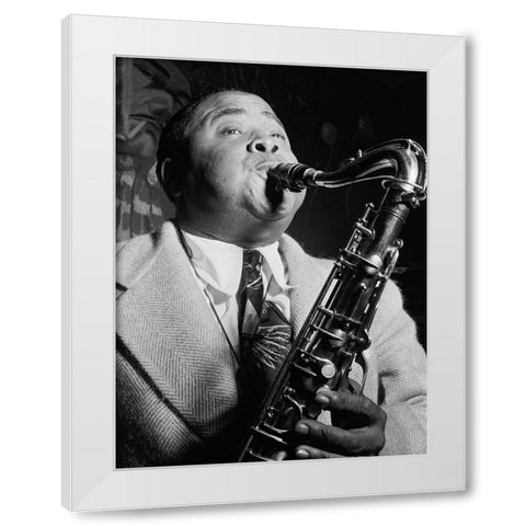 Gene Sedric-The Place-New York 1946 White Modern Wood Framed Art Print by Gottlieb, William