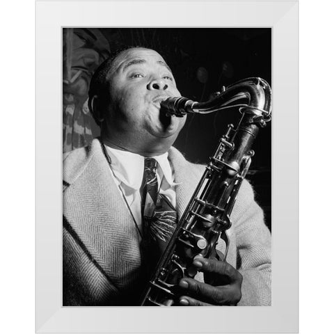 Gene Sedric-The Place-New York 1946 White Modern Wood Framed Art Print by Gottlieb, William