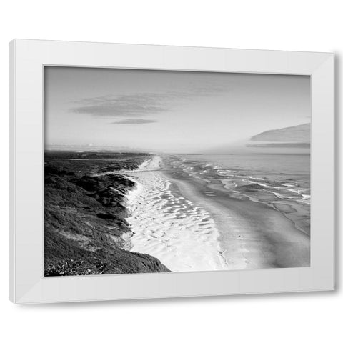 Oregon Dunes along the Pacific Ocean White Modern Wood Framed Art Print by Highsmith, Carol