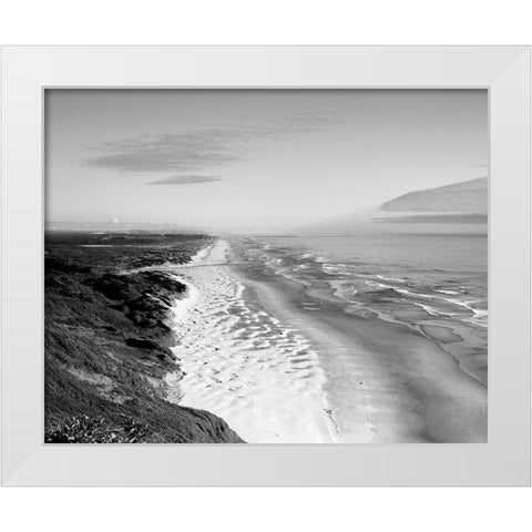 Oregon Dunes along the Pacific Ocean White Modern Wood Framed Art Print by Highsmith, Carol
