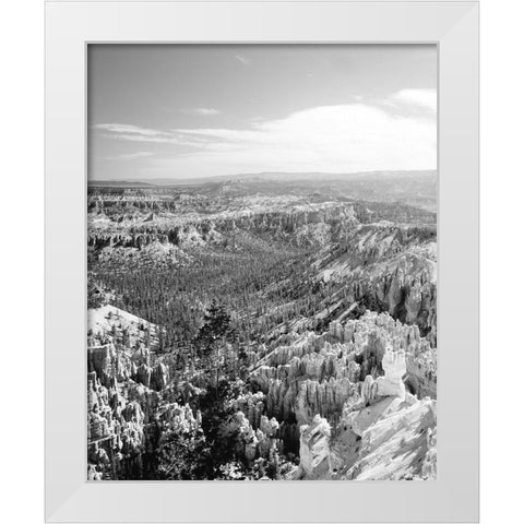 Bryce Canyon National Park-Utah White Modern Wood Framed Art Print by Highsmith, Carol