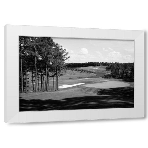 Robert Trent Jones Golf Trail-Ross Bridge-Alabama USA White Modern Wood Framed Art Print by Highsmith, Carol