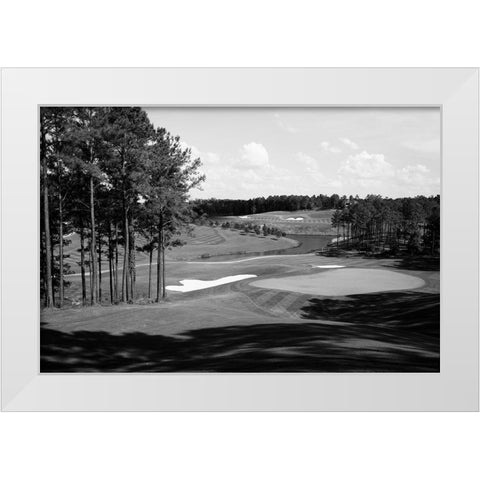 Robert Trent Jones Golf Trail-Ross Bridge-Alabama USA White Modern Wood Framed Art Print by Highsmith, Carol