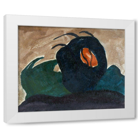 Sun Through Tree I White Modern Wood Framed Art Print by Dove, Arthur