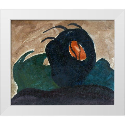 Sun Through Tree I White Modern Wood Framed Art Print by Dove, Arthur