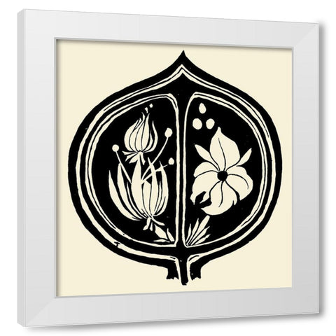 Tristan Isolde cover White Modern Wood Framed Art Print by Beardsley, Aubrey