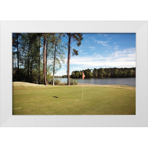 Grand National Golf Course I White Modern Wood Framed Art Print by Highsmith, Carol