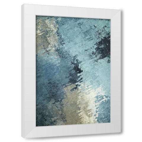 Acceptable Parameters White Modern Wood Framed Art Print by Alpenglow Workshop