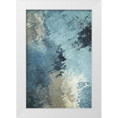 Acceptable Parameters White Modern Wood Framed Art Print by Alpenglow Workshop