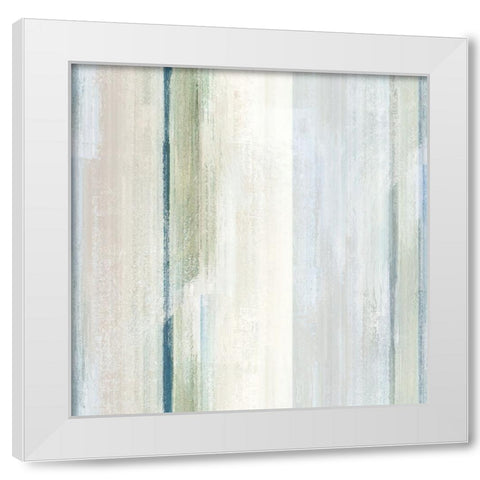 Driftwood White Modern Wood Framed Art Print by Alpenglow Workshop