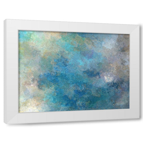 Faded Grandeur White Modern Wood Framed Art Print by Alpenglow Workshop