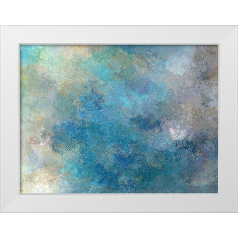 Faded Grandeur White Modern Wood Framed Art Print by Alpenglow Workshop