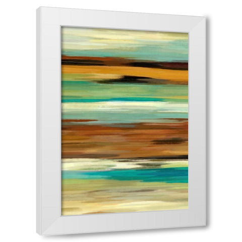 Southwest Vistas II White Modern Wood Framed Art Print by Alpenglow Workshop