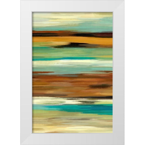 Southwest Vistas II White Modern Wood Framed Art Print by Alpenglow Workshop