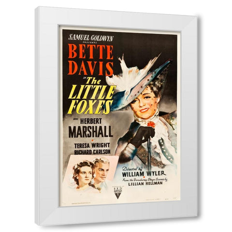 The Little Foxes-1941 White Modern Wood Framed Art Print by Vintage Hollywood Archive