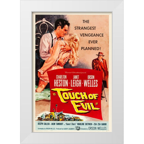 Touch of Evil-1958 White Modern Wood Framed Art Print by Vintage Hollywood Archive