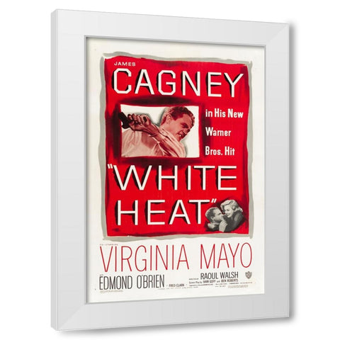 White Heat-1949 White Modern Wood Framed Art Print by Vintage Hollywood Archive