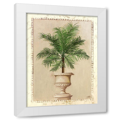 Tropical Persuasion III White Modern Wood Framed Art Print by Welby