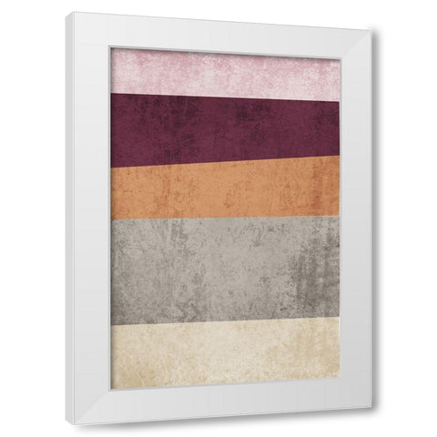 Modern minimalist I White Modern Wood Framed Art Print by Orlov, Irena