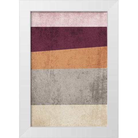 Modern minimalist I White Modern Wood Framed Art Print by Orlov, Irena
