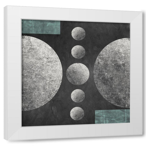 Geometry Mystery Moon VI White Modern Wood Framed Art Print by Orlov, Irena
