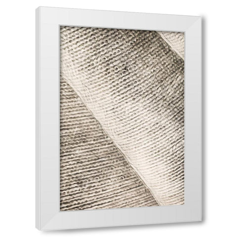 Woven Geometric Abstract II White Modern Wood Framed Art Print by Aldridge, Ashley