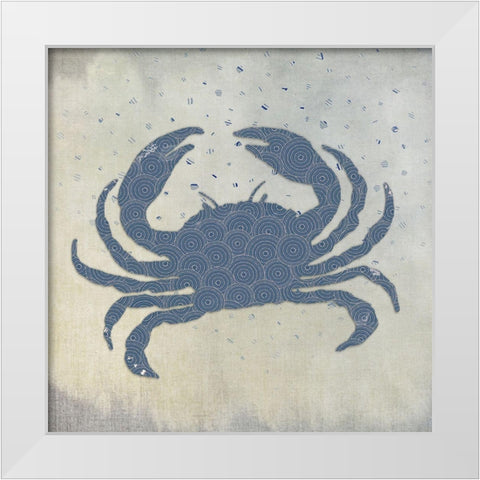 Seafarer II White Modern Wood Framed Art Print by Smith, Karen