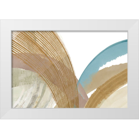 Force of Nature II White Modern Wood Framed Art Print by Kouta, Flora