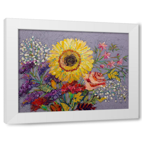 Sunny Mexico White Modern Wood Framed Art Print by St Hilaire, Elizabeth