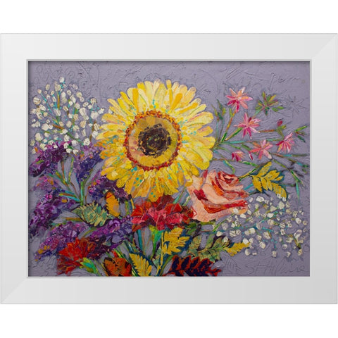 Sunny Mexico White Modern Wood Framed Art Print by St Hilaire, Elizabeth