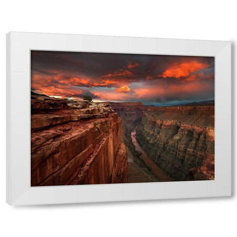Redemption White Modern Wood Framed Art Print by Moore, Chris