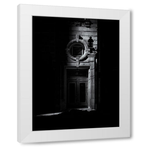 Birkbeck Building Toronto White Modern Wood Framed Art Print by Carson, Brian