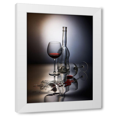 Forget the White Modern Wood Framed Art Print by Batenko, Dmitriy