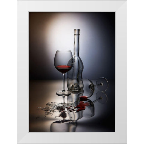 Forget the White Modern Wood Framed Art Print by Batenko, Dmitriy