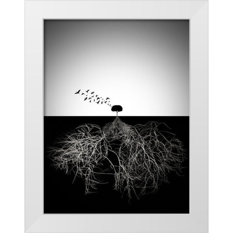 Do not judge according to appearance White Modern Wood Framed Art Print by Arslanian, Souren