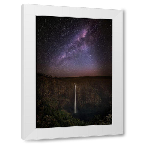 Soul Vacation II White Modern Wood Framed Art Print by Harrison-Hill, Tracey