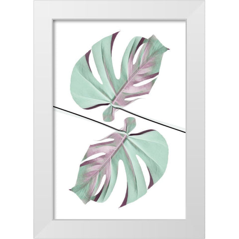 Ying Yang 01 White Modern Wood Framed Art Print by Artographie Studio