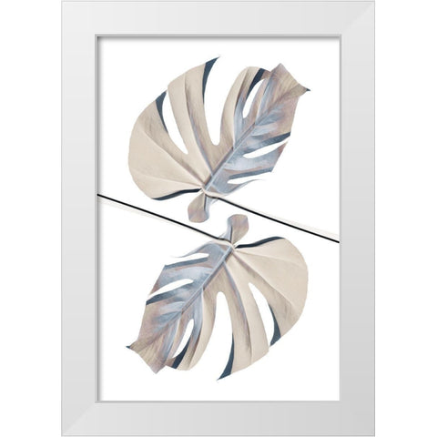 Ying Yang 02 White Modern Wood Framed Art Print by Artographie Studio