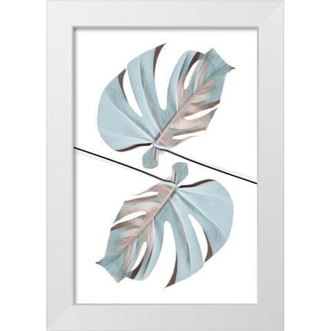 Ying Yang 04 White Modern Wood Framed Art Print by Artographie Studio