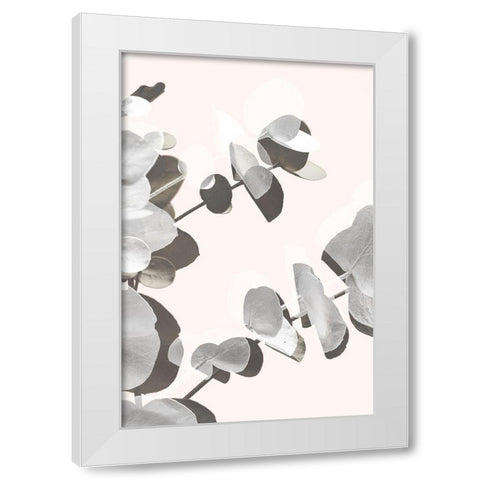 Eucalyptus Creative 14 White Modern Wood Framed Art Print by Artographie Studio