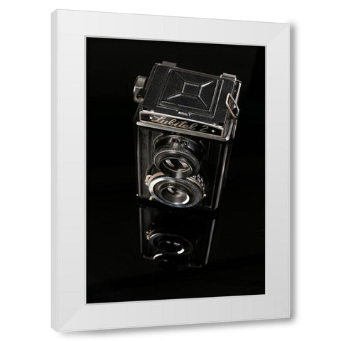 Negative White Modern Wood Framed Art Print by Hosseinartpics