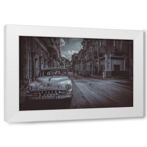 Back to the 60s White Modern Wood Framed Art Print by Morishige, Koji