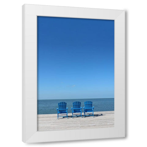 Florida Keys White Modern Wood Framed Art Print by Cederberg, Marcus