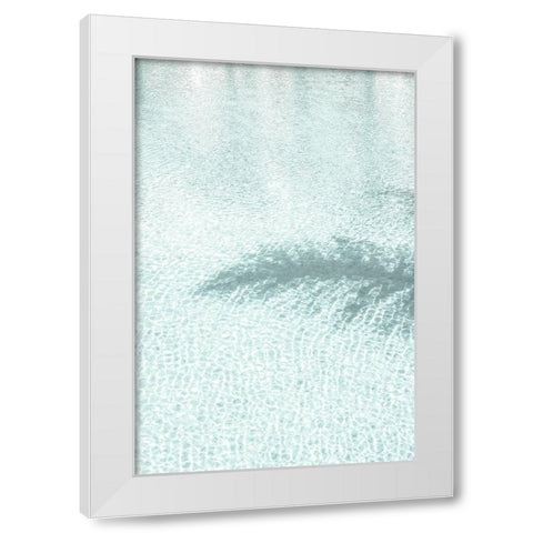 Pool 006 White Modern Wood Framed Art Print by Artographie Studio